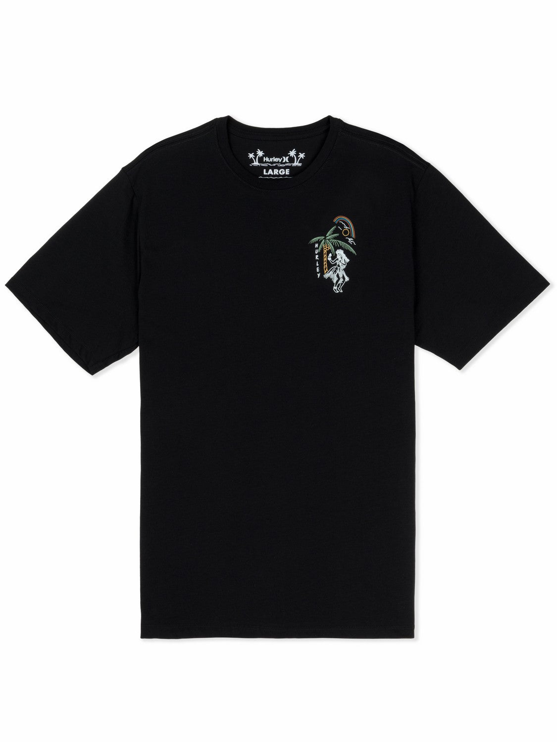 Hurley Mens Hula In Paradise Short Sleeve