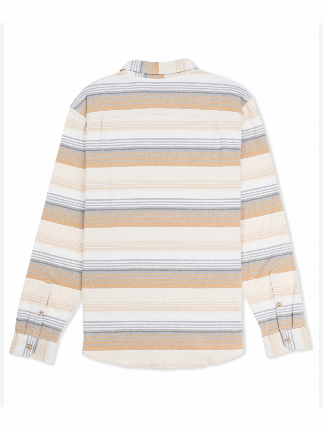 Hurley Mens Portland Stripe Stretch Flannel Long Sleeve