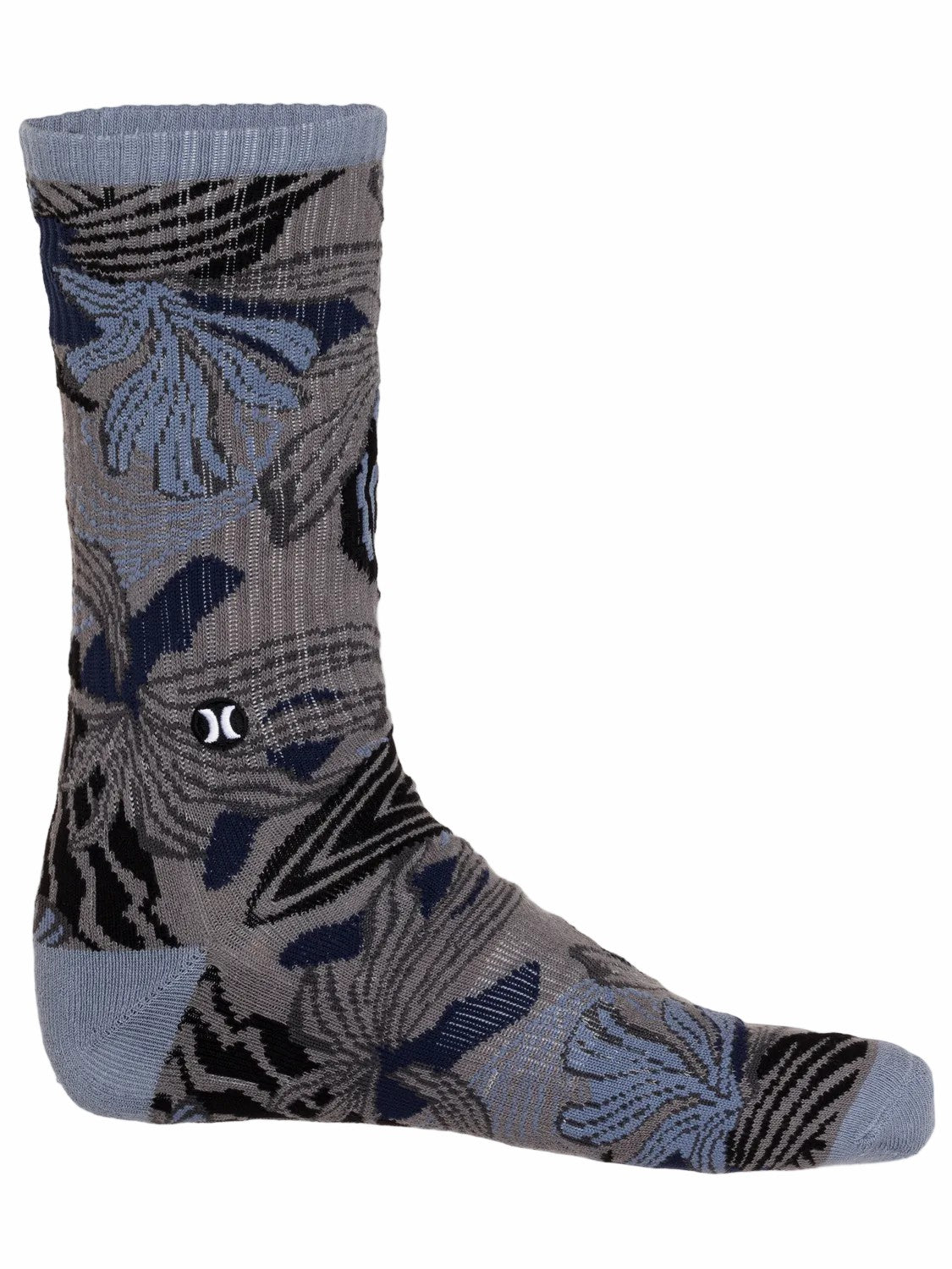 Hurley Mens H2O Dri Jacquard Crew Sock