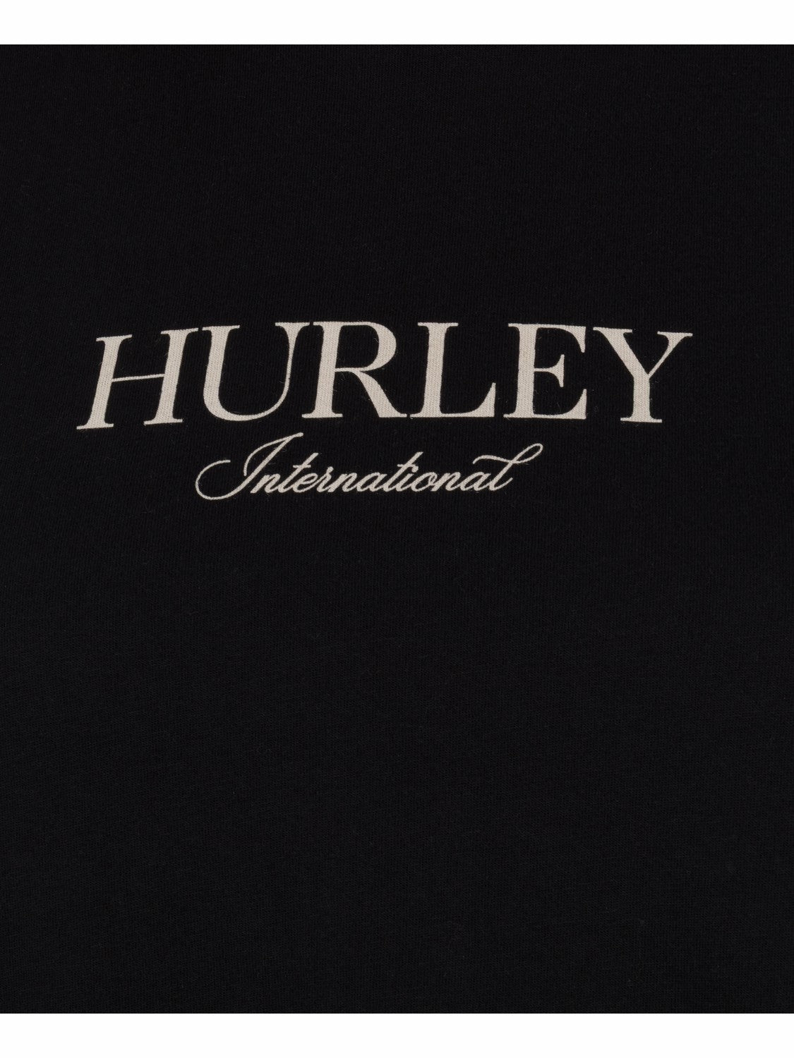 Hurley Womens Floreal Long Sleeve Crop T-Shirt