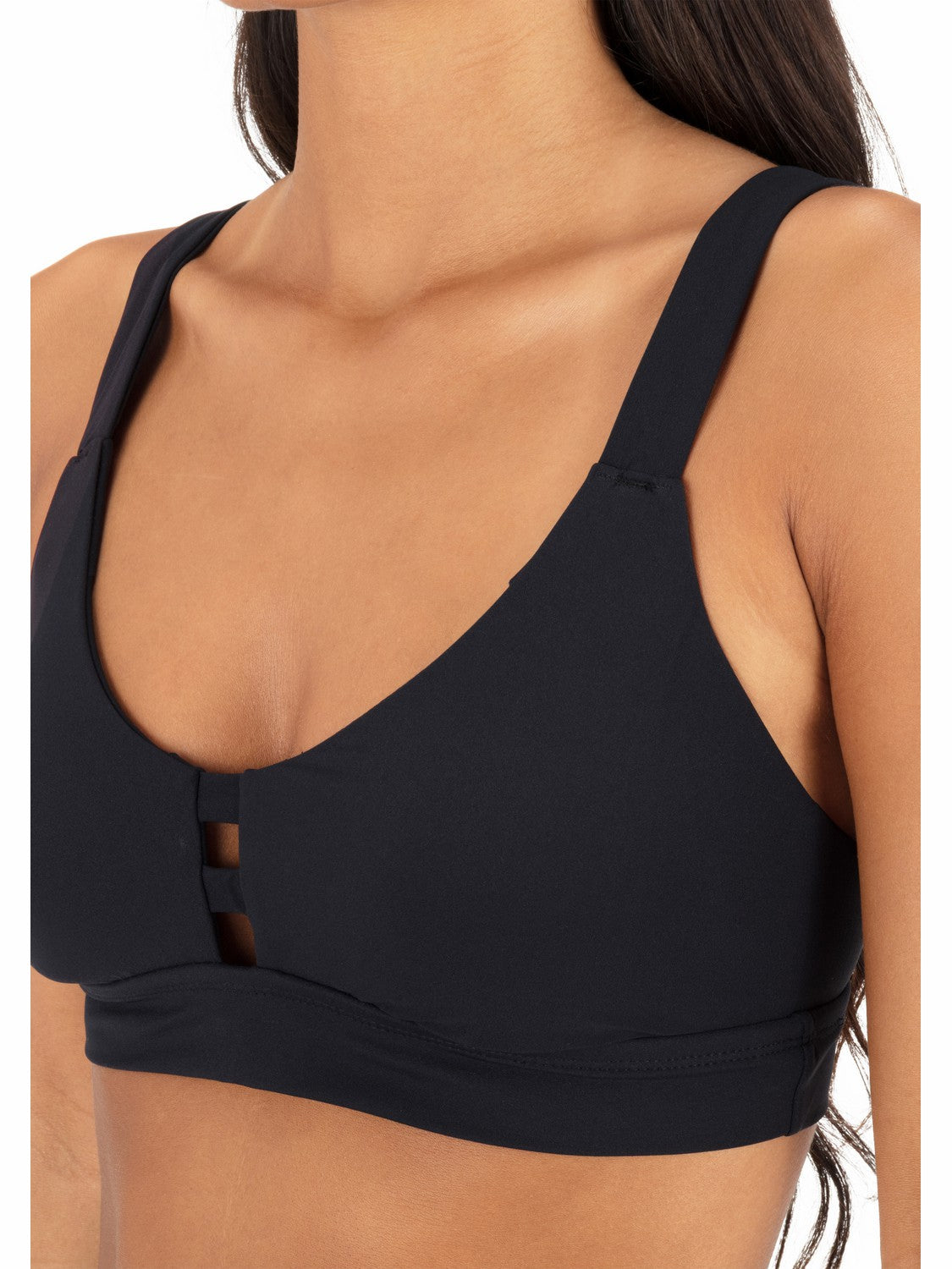 Hurley Womens Max Solid Tab Scoop Top