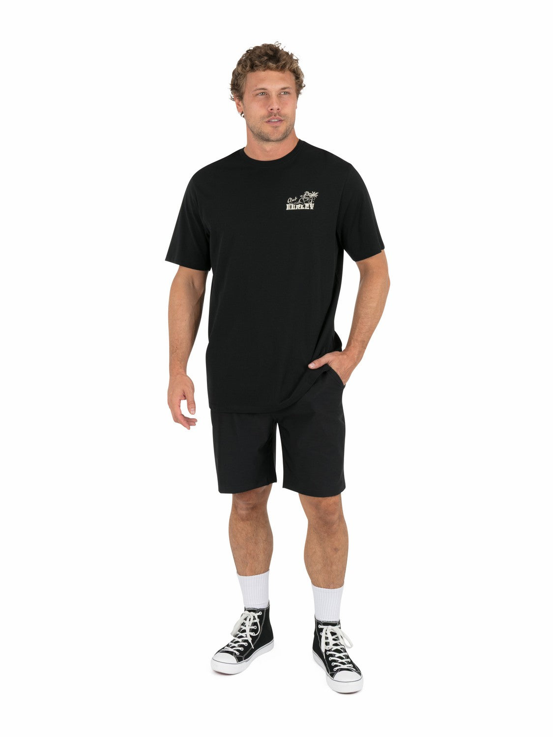 Hurley Mens Supper Club Short Sleeve