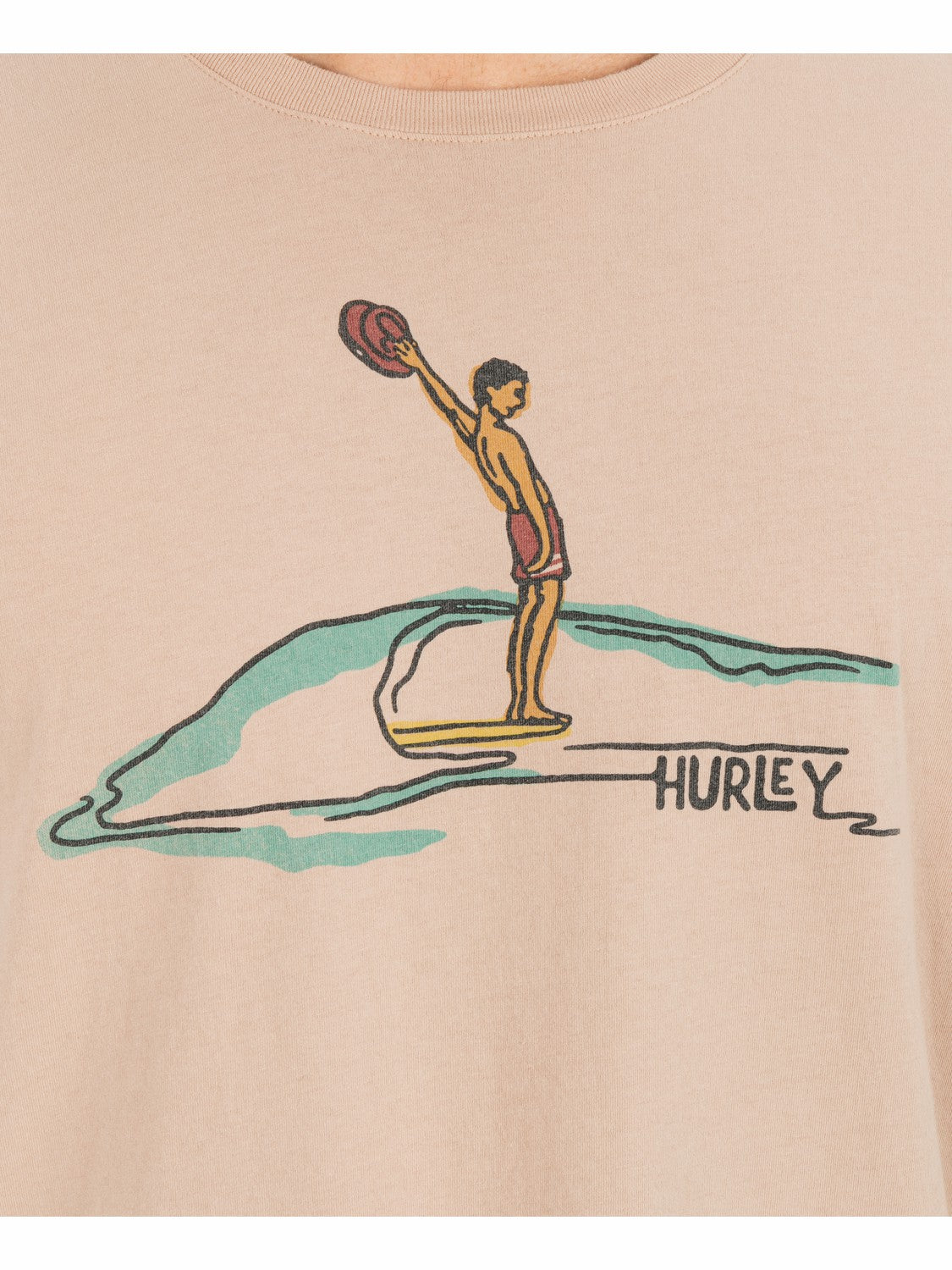 Hurley Mens Yew Haw Short Sleeve