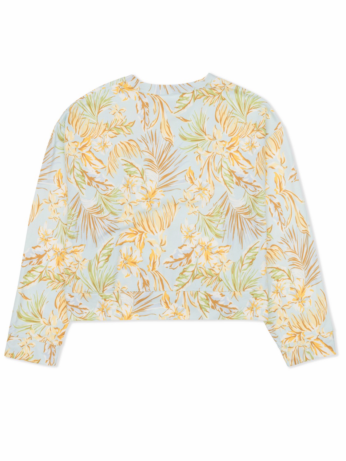 Hurley Womens Fall Palms Boxy Crew