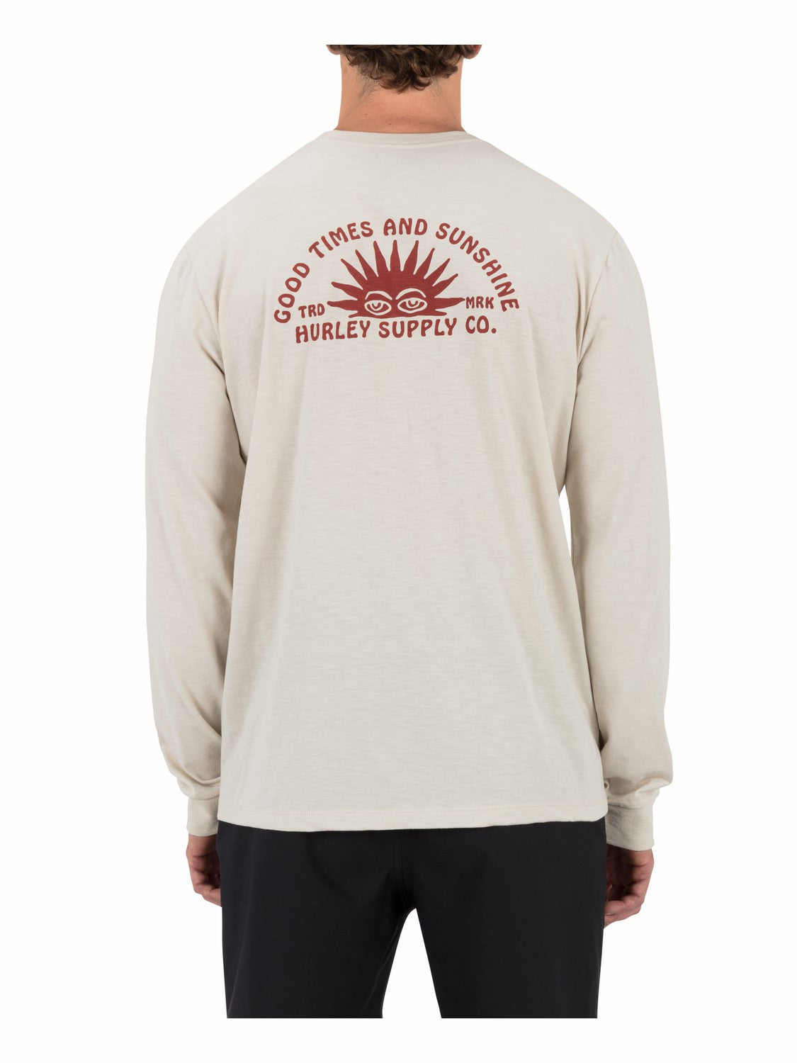 Hurley Mens Sunshine Slub Long Sleeve