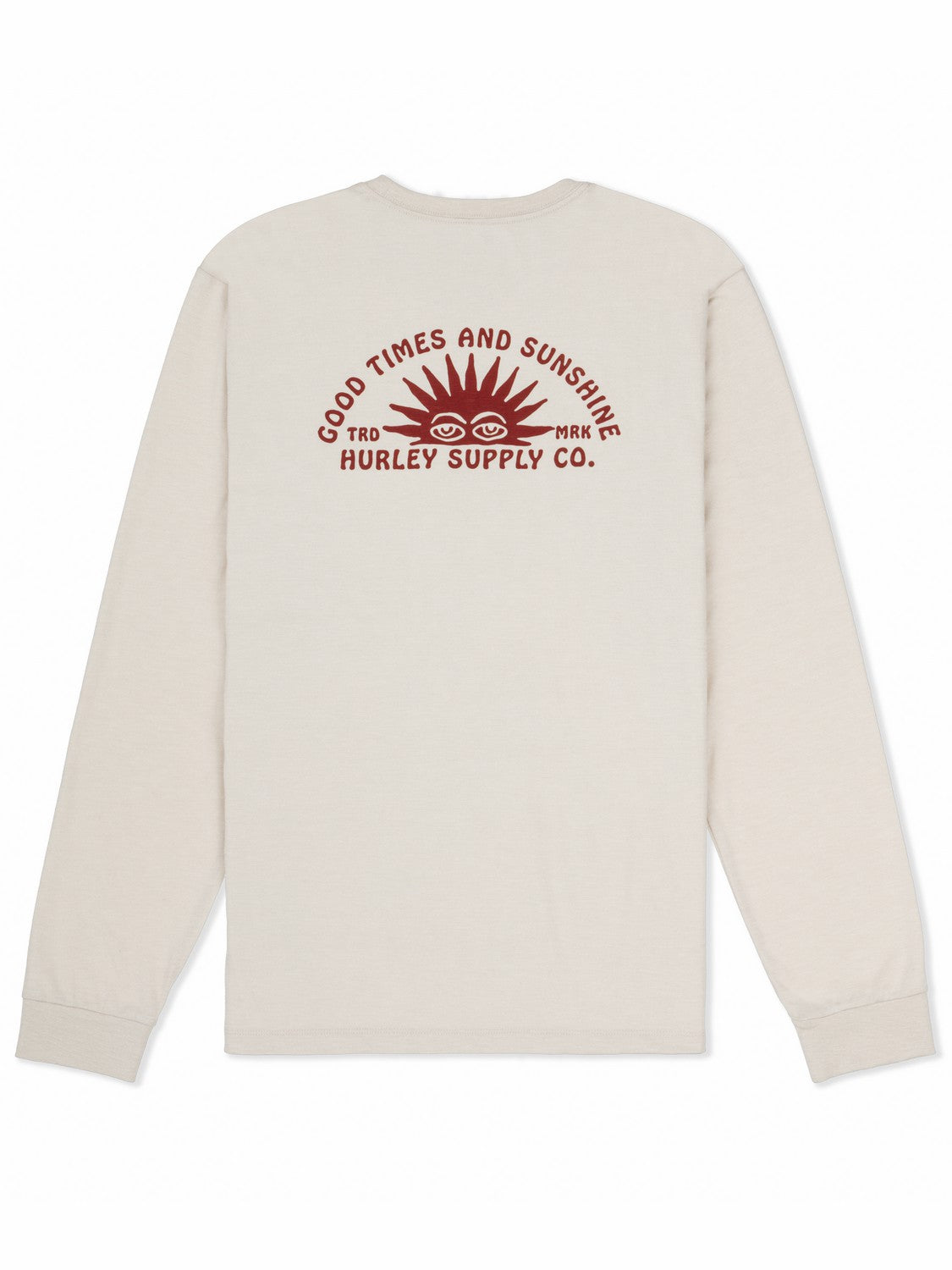 Hurley Mens Sunshine Slub Long Sleeve