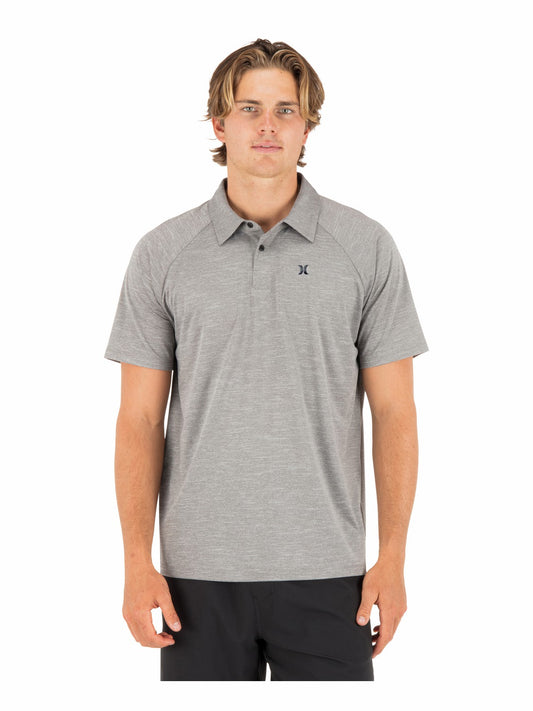 Hurley Mens H2O Dri Outback Polo Short Sleeve