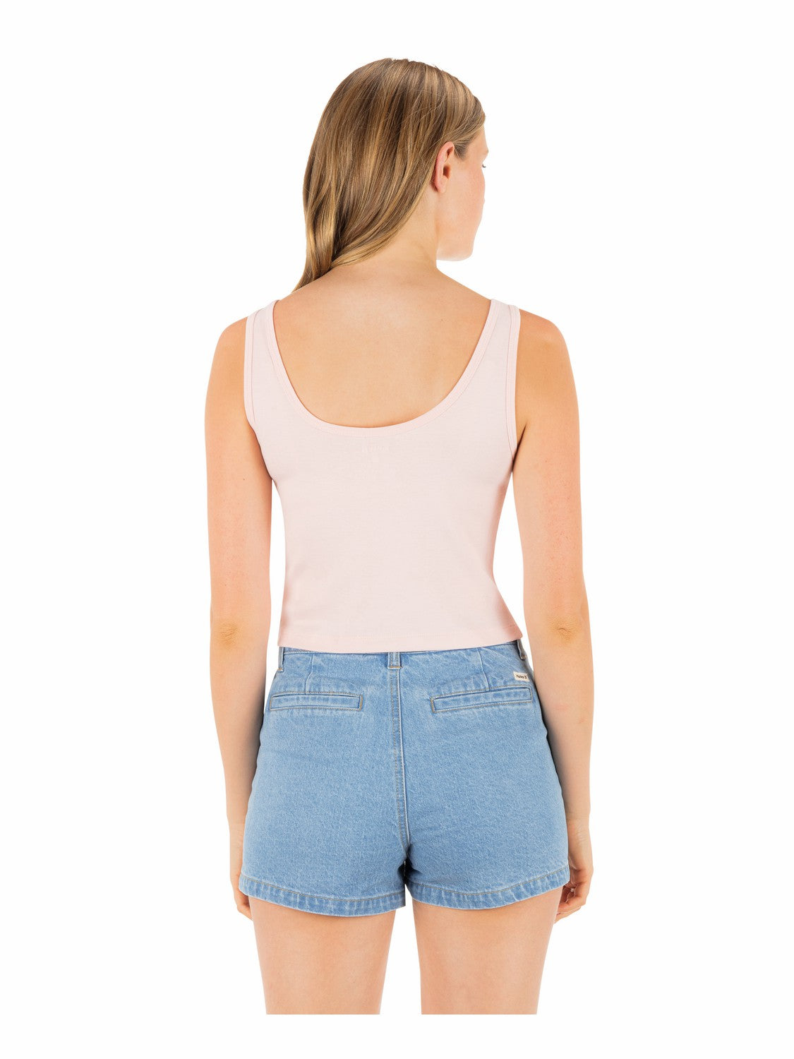 Hurley Womens Seaside Scoop Crop Tank