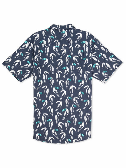 Hurley Mens One & Only Lido Stretch Short Sleeve Shirt