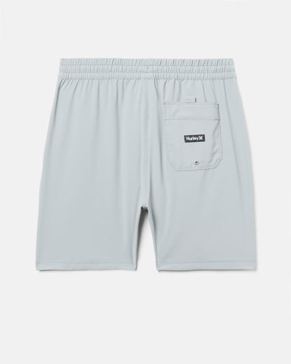 Hurley Mens One and Only Solid Volley Boardshort 17"