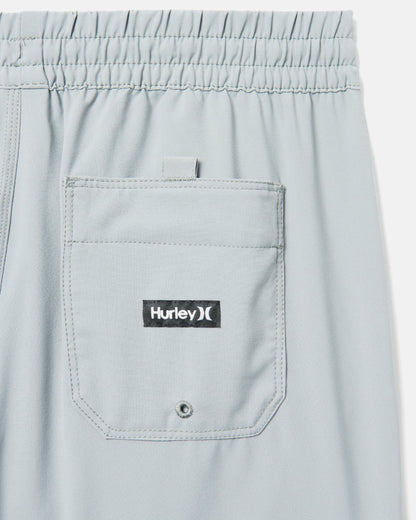 Hurley Mens One and Only Solid Volley Boardshort 17"