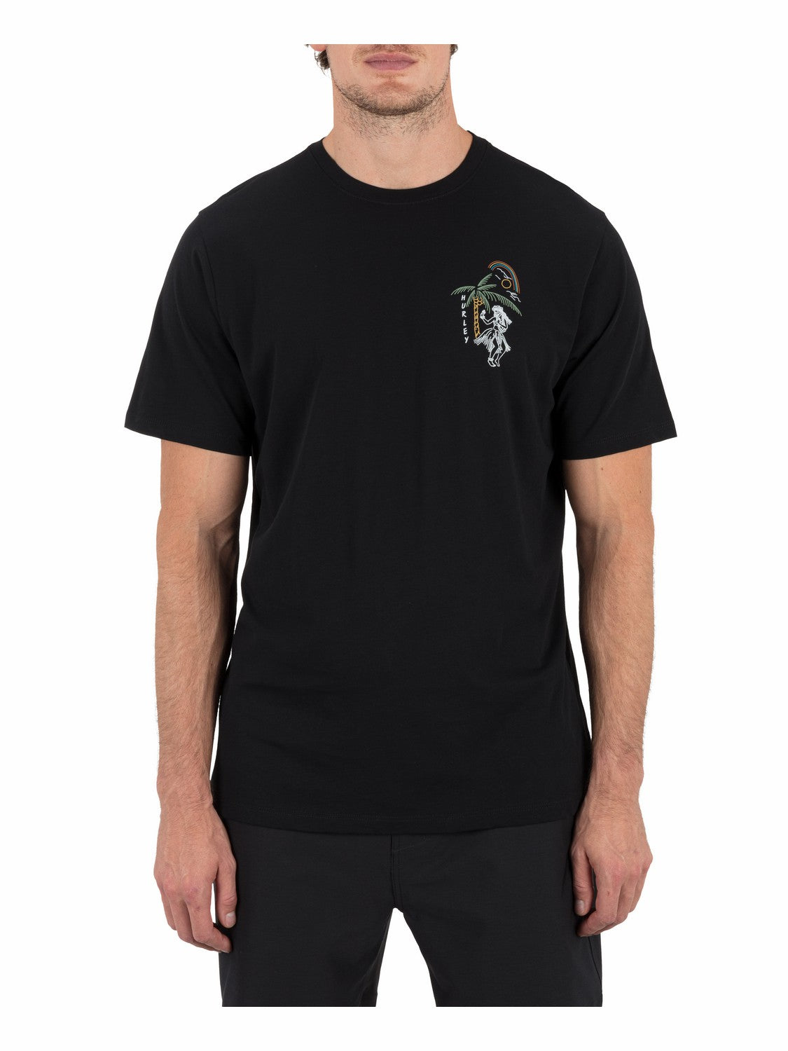 Hurley Mens Hula In Paradise Short Sleeve