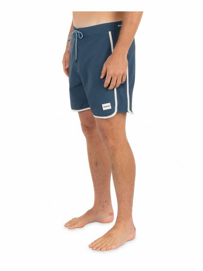 Hurley Mens Phantom Naturals Scallop Panel 17"
