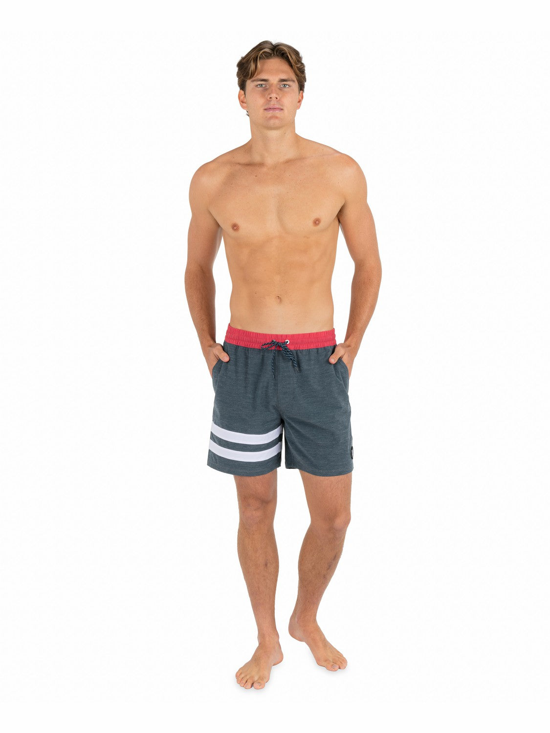 Hurley Mens Phantom Eco Block Party Volley 17"