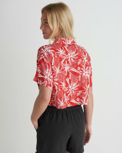 Hurley Womens Getaway Short Sleeve