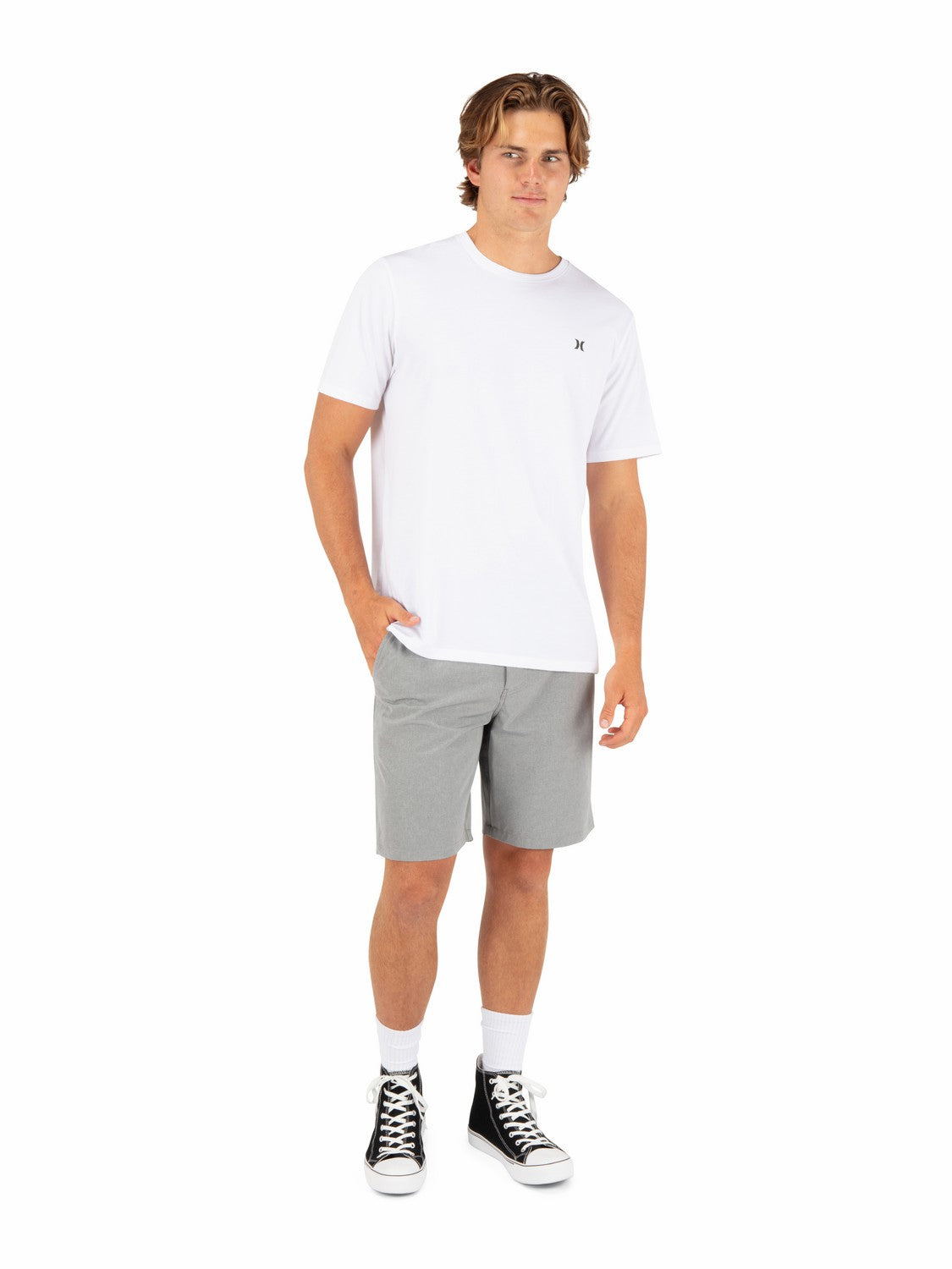 Hurley Mens Phantom Microcheck Walkshort 20"