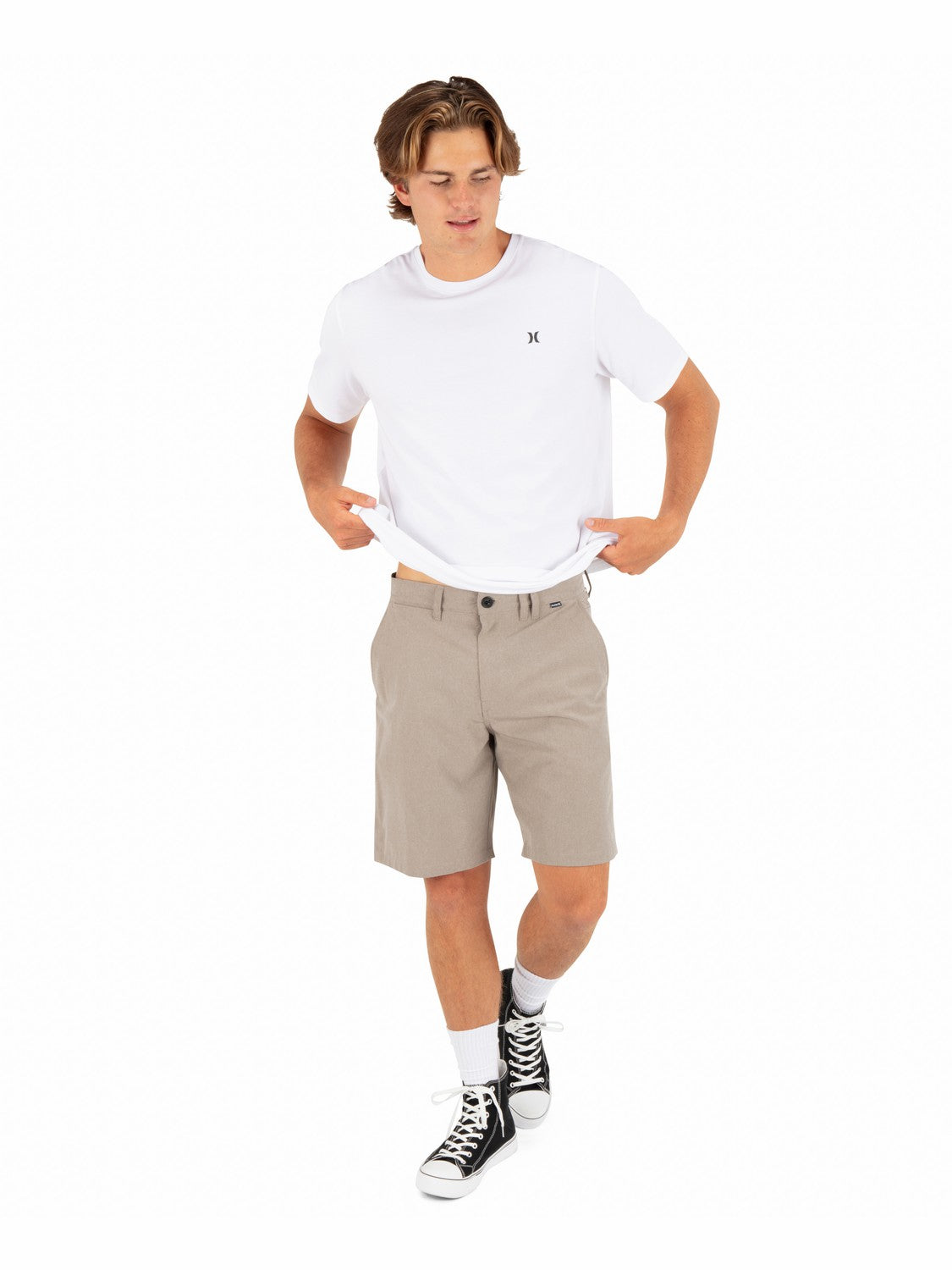 Hurley Mens Phantom Microcheck Walkshort 20"