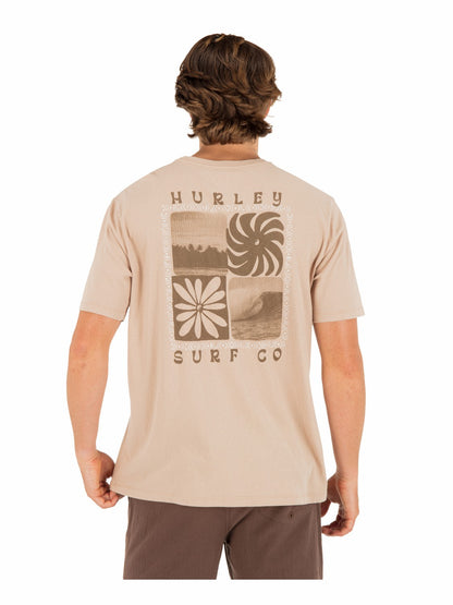 Hurley Mens Cycles Of The Earth Short Sleeve