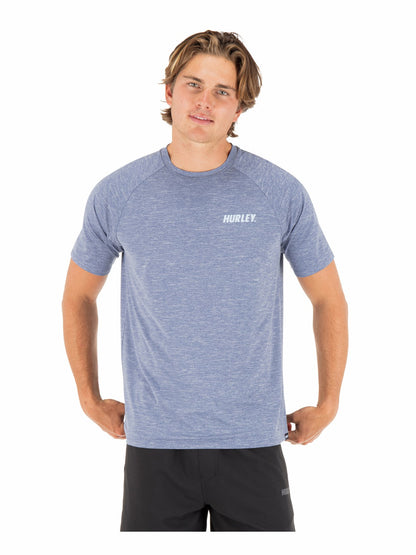 Hurley Mens H2O Dri Outback Short Sleeve Top