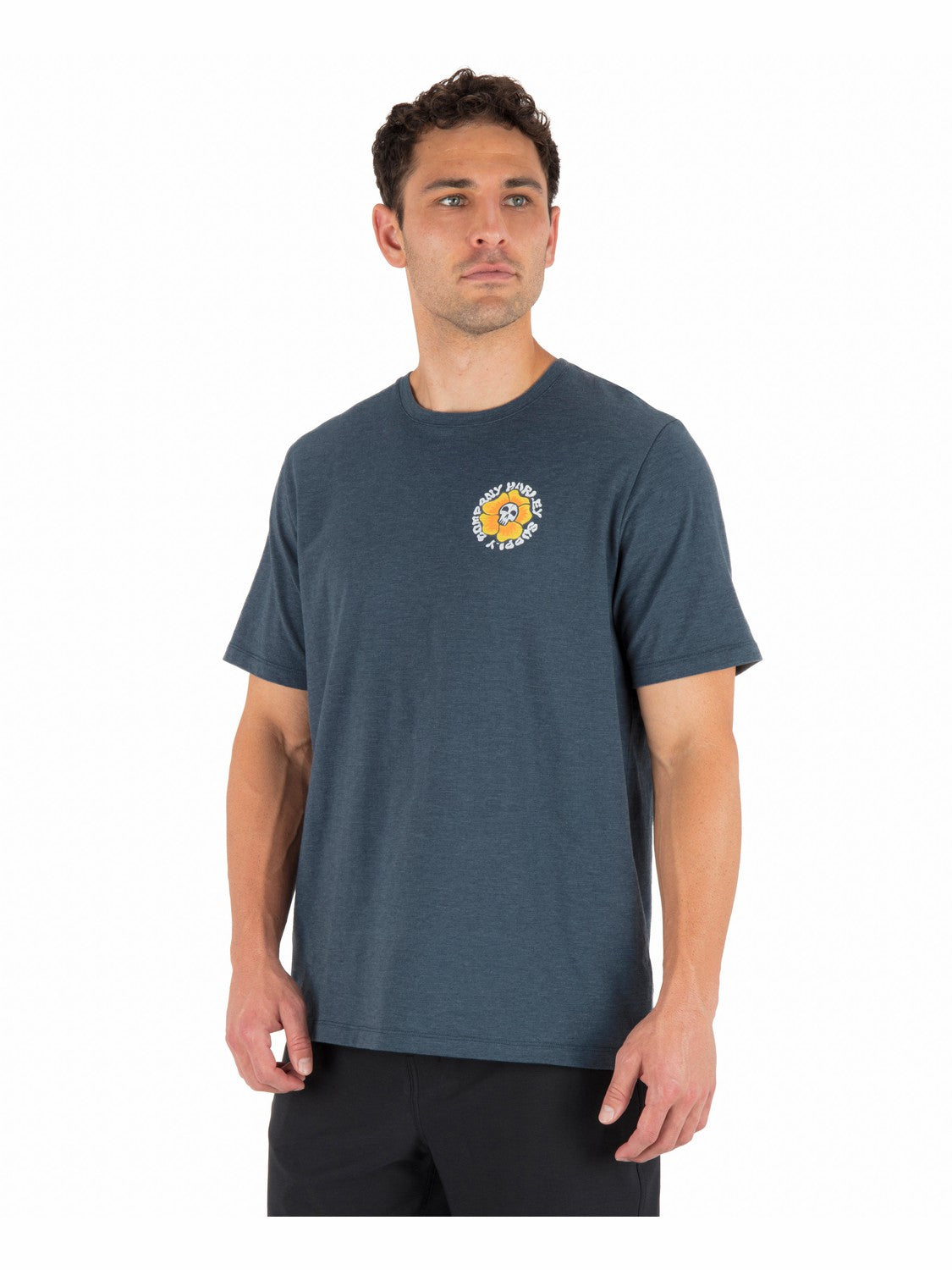 Hurley Mens Dead Shred Slub Short Sleeve