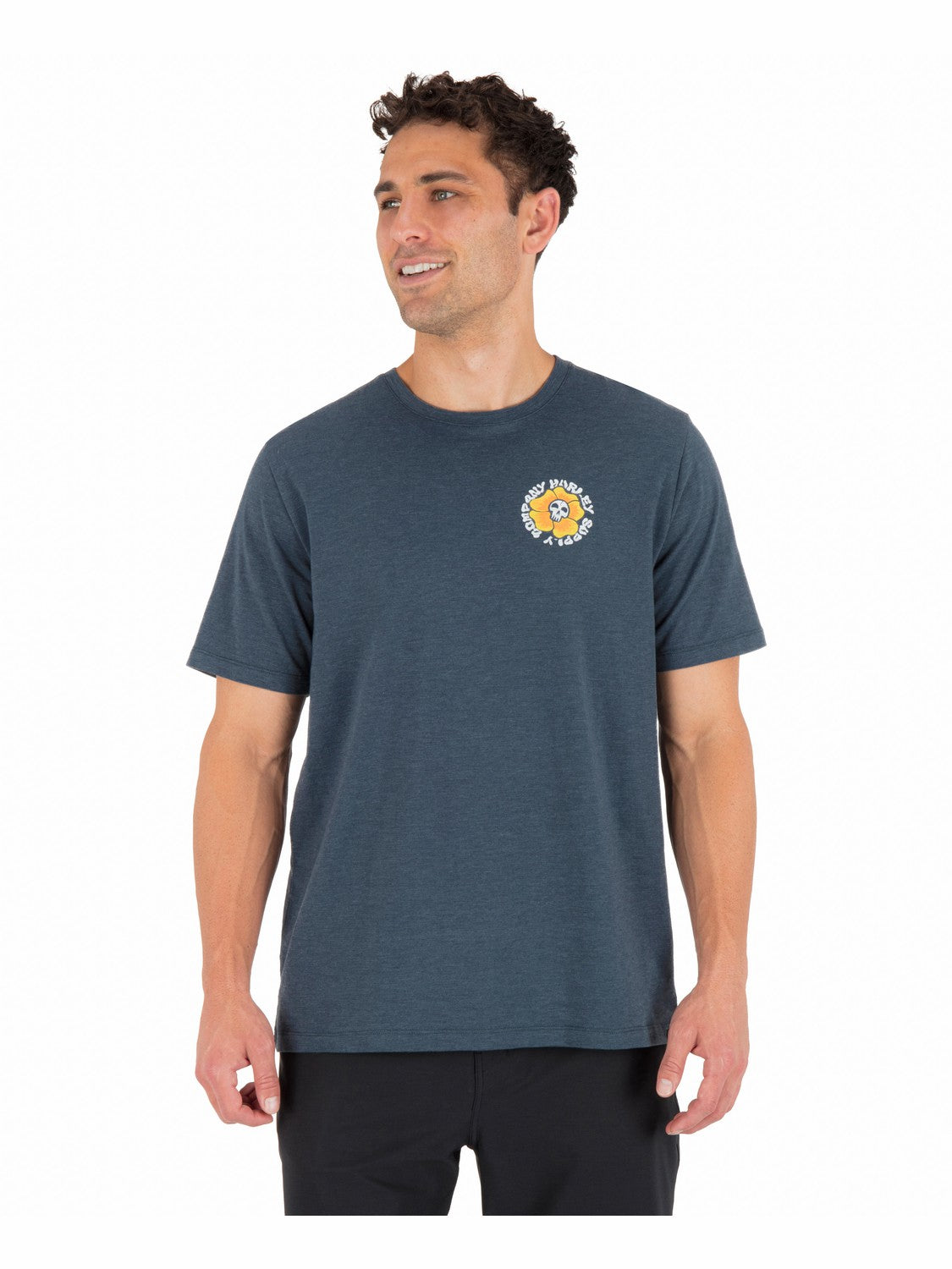Hurley Mens Dead Shred Slub Short Sleeve