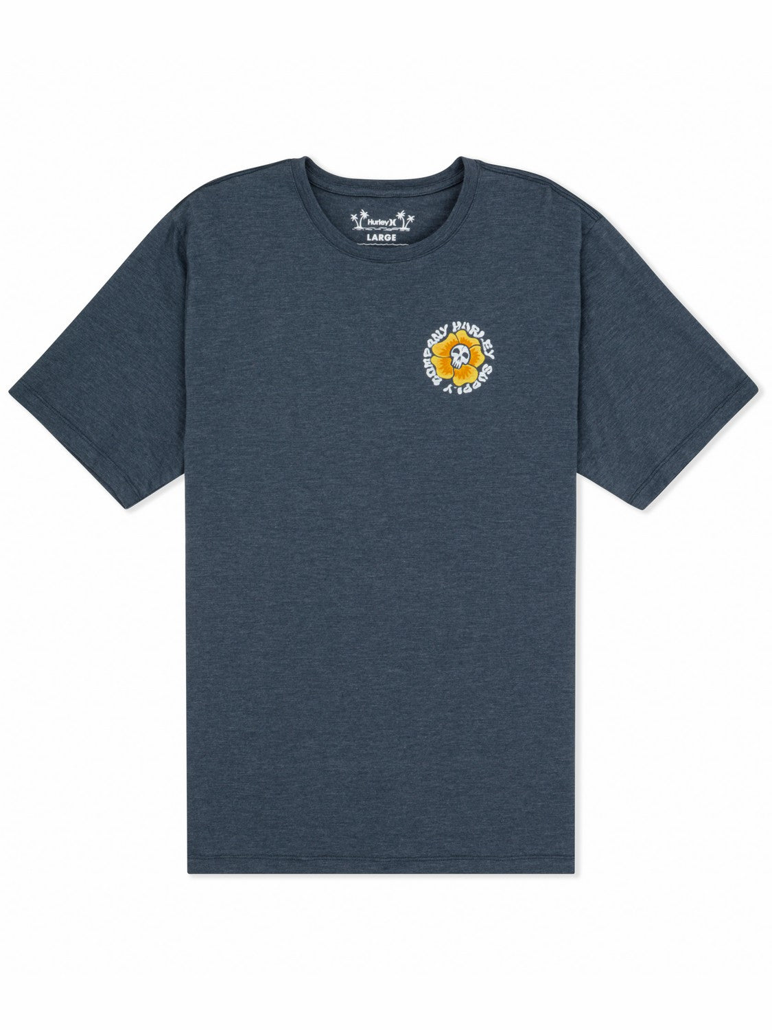Hurley Mens Dead Shred Slub Short Sleeve
