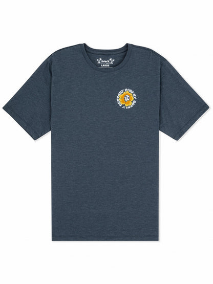 Hurley Mens Dead Shred Slub Short Sleeve