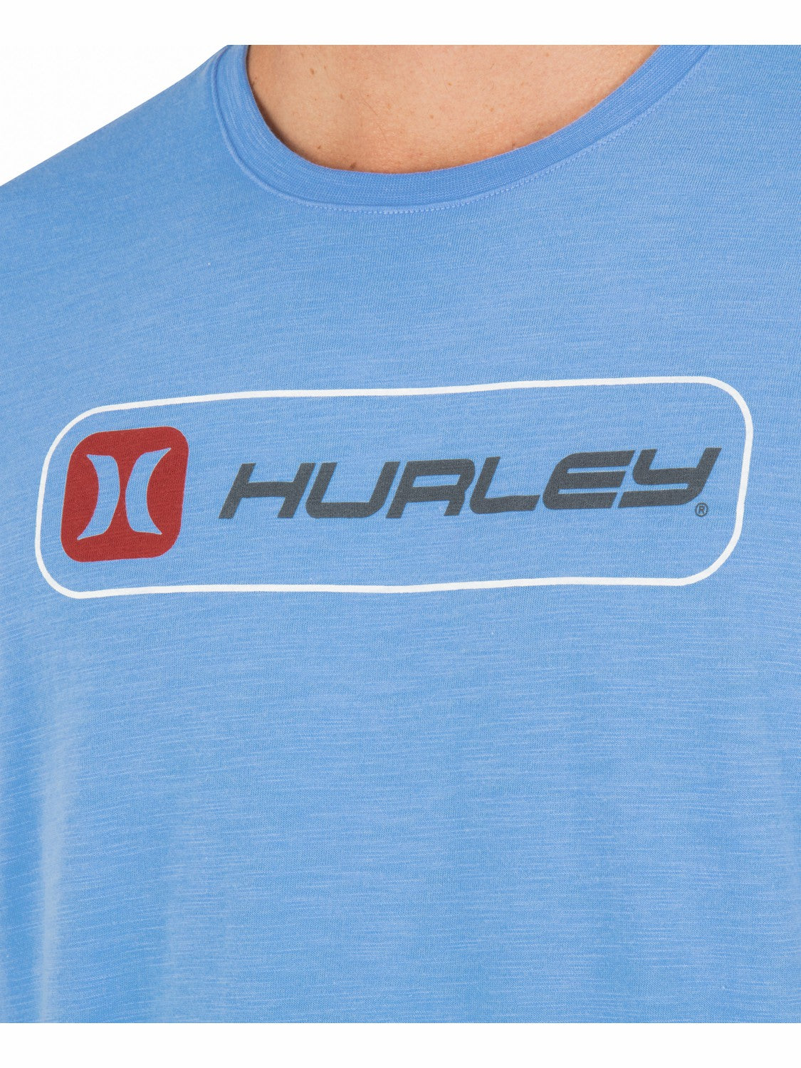 Hurley Mens Inlined Slub Short Sleeve