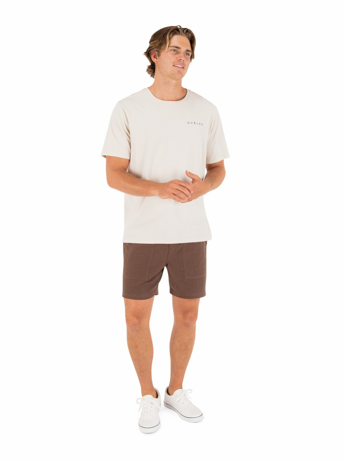 Hurley Mens Cycles Of The Earth Short Sleeve