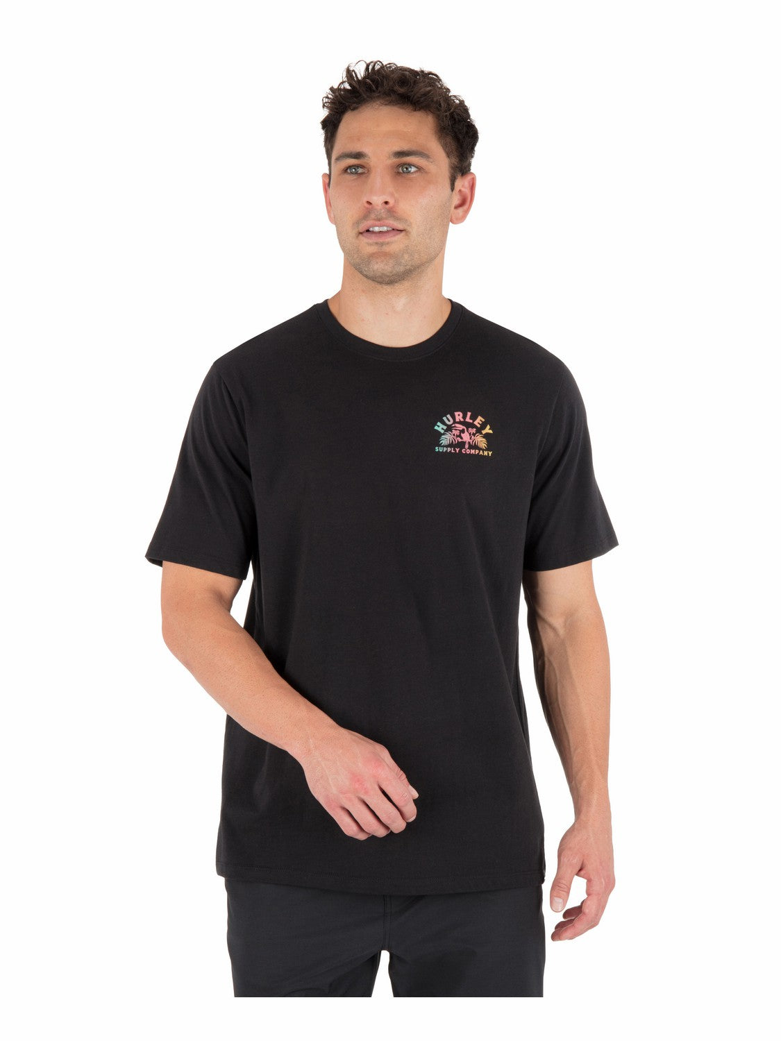 Hurley Mens Birds Of Paradise Short Sleeve
