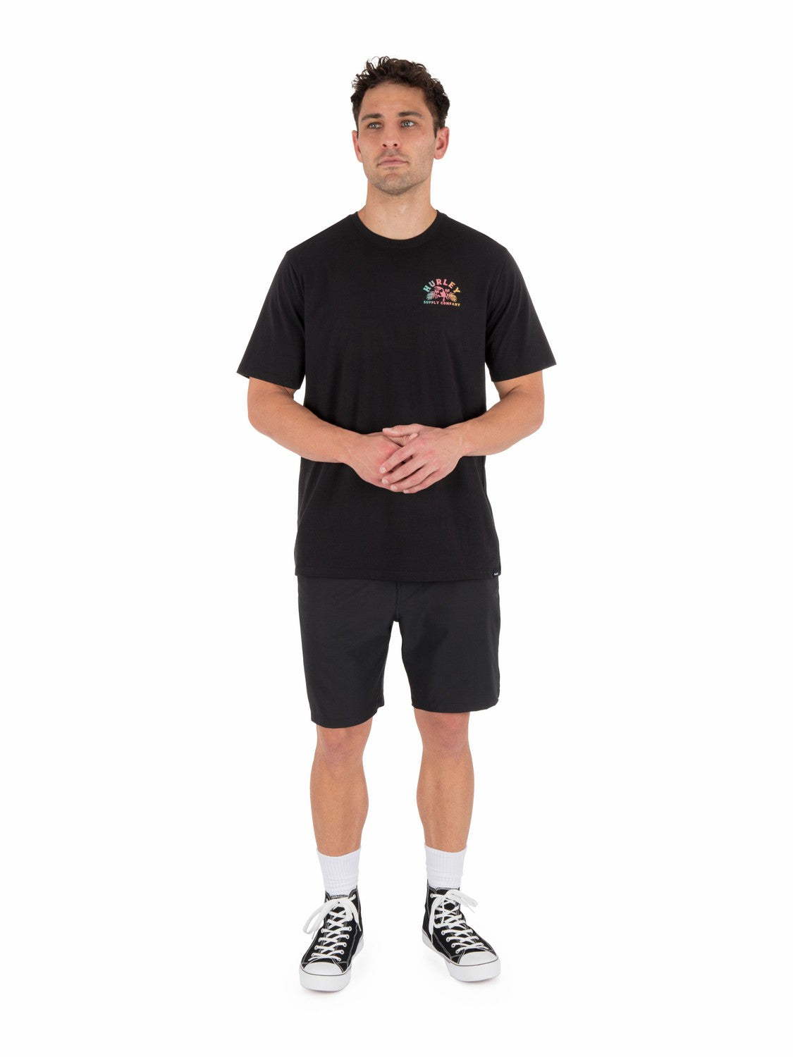 Hurley Mens Birds Of Paradise Short Sleeve