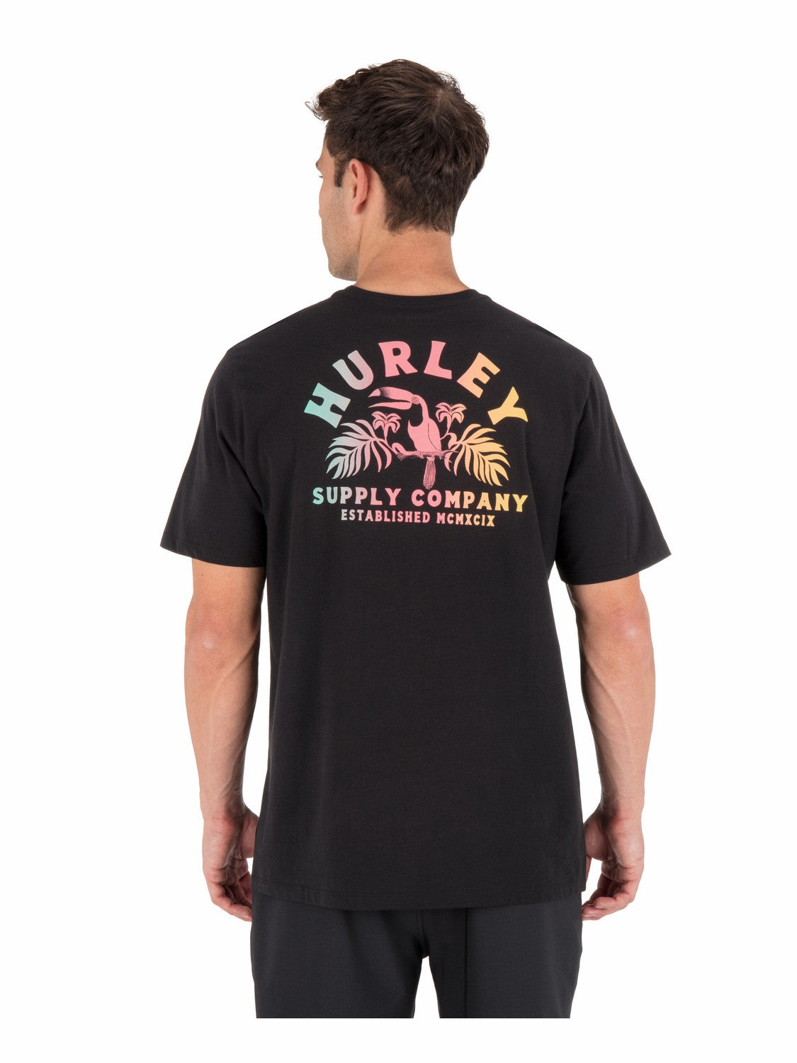 Hurley Mens Birds Of Paradise Short Sleeve