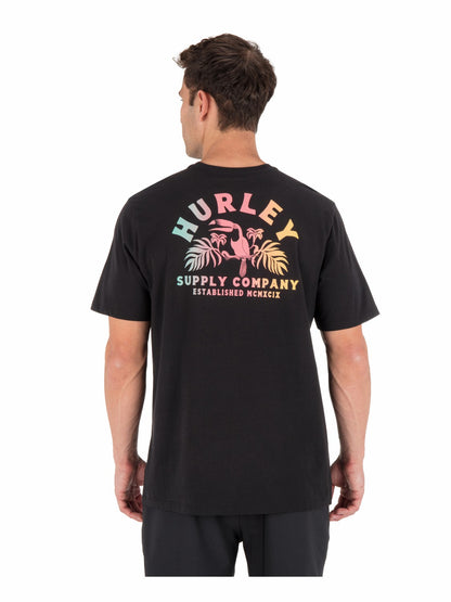Hurley Mens Birds Of Paradise Short Sleeve