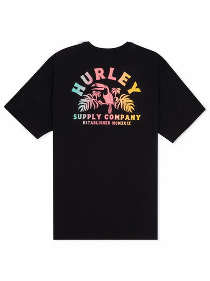 Hurley Mens Birds Of Paradise Short Sleeve