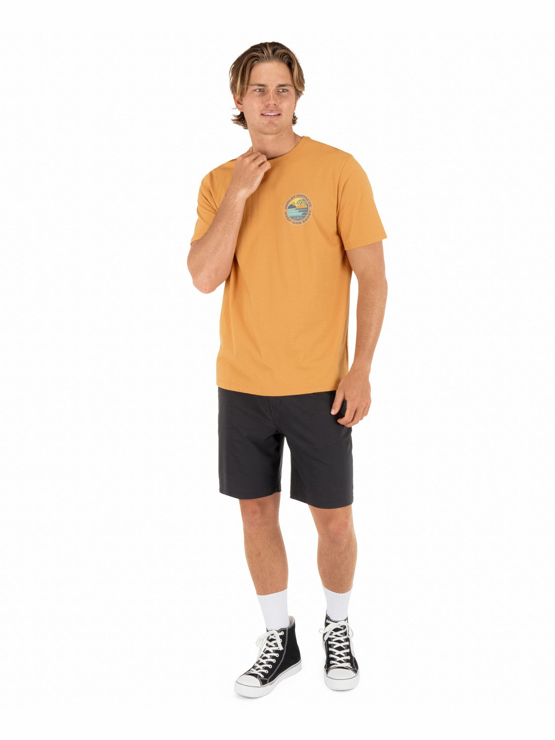 Hurley Mens Lefts Short Sleeve