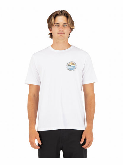 Hurley Mens Lefts Short Sleeve T-Shirt