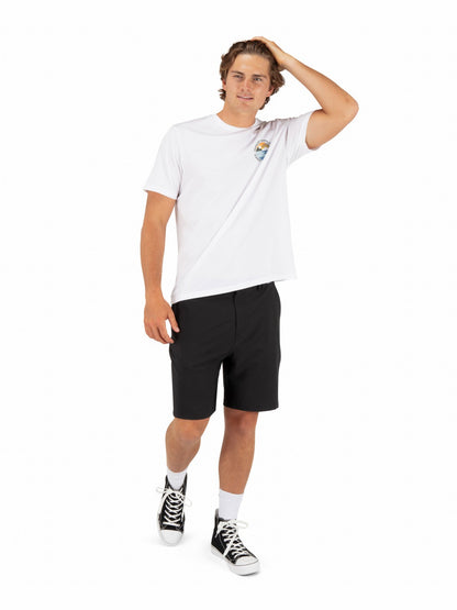 Hurley Mens Lefts Short Sleeve T-Shirt