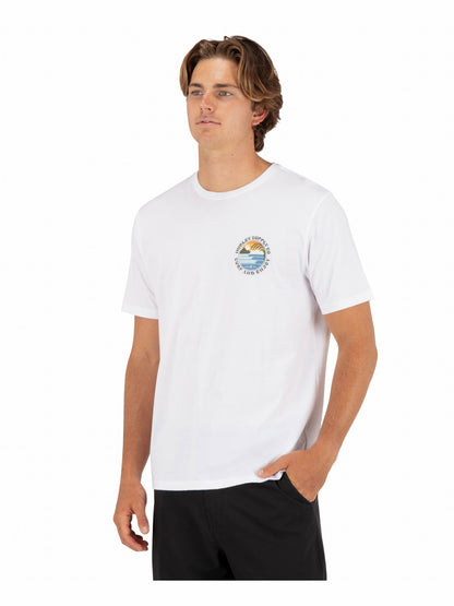 Hurley Mens Lefts Short Sleeve T-Shirt