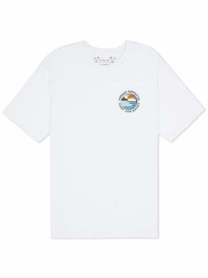 Hurley Mens Lefts Short Sleeve T-Shirt
