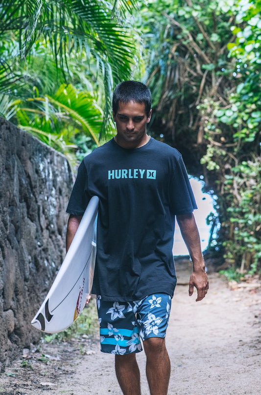Hurley Mens The Box Short Sleeve