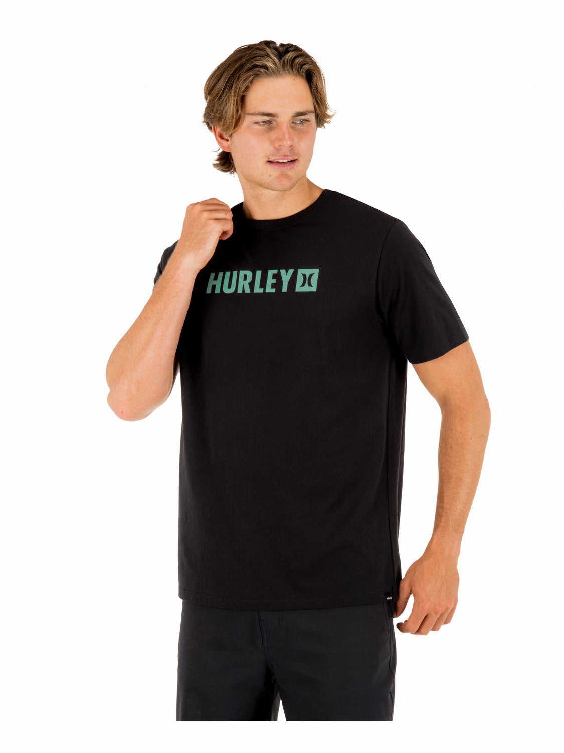 Hurley Mens The Box Short Sleeve