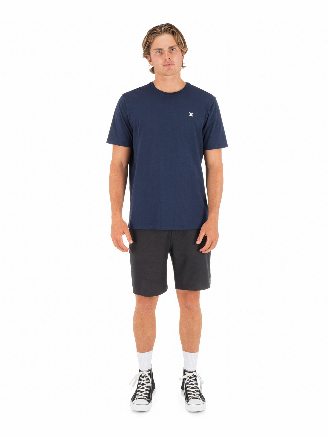 Hurley Mens Icon Tee Short Sleeve