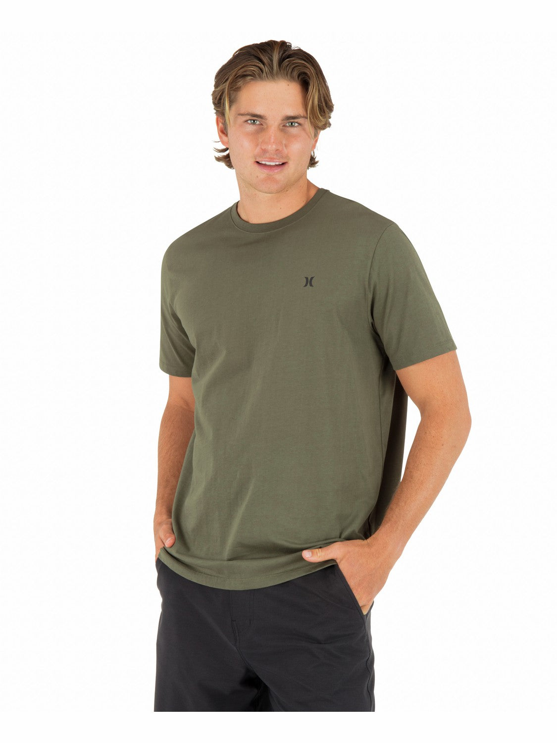 Hurley Mens Icon Tee Short Sleeve