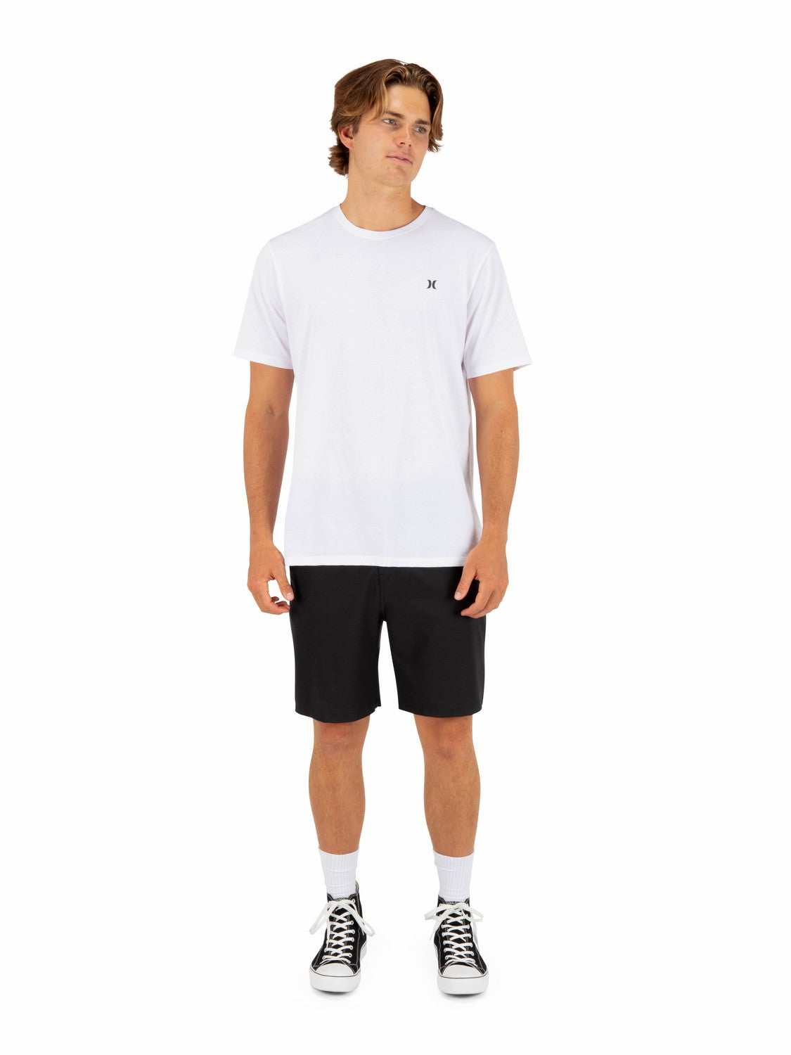 Hurley Mens Icon Tee Short Sleeve