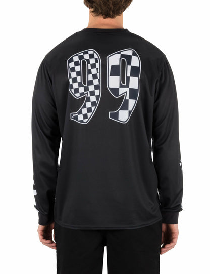 Hurley Mens Hurley x Travis Barker Check Out Long Sleeve Jersey