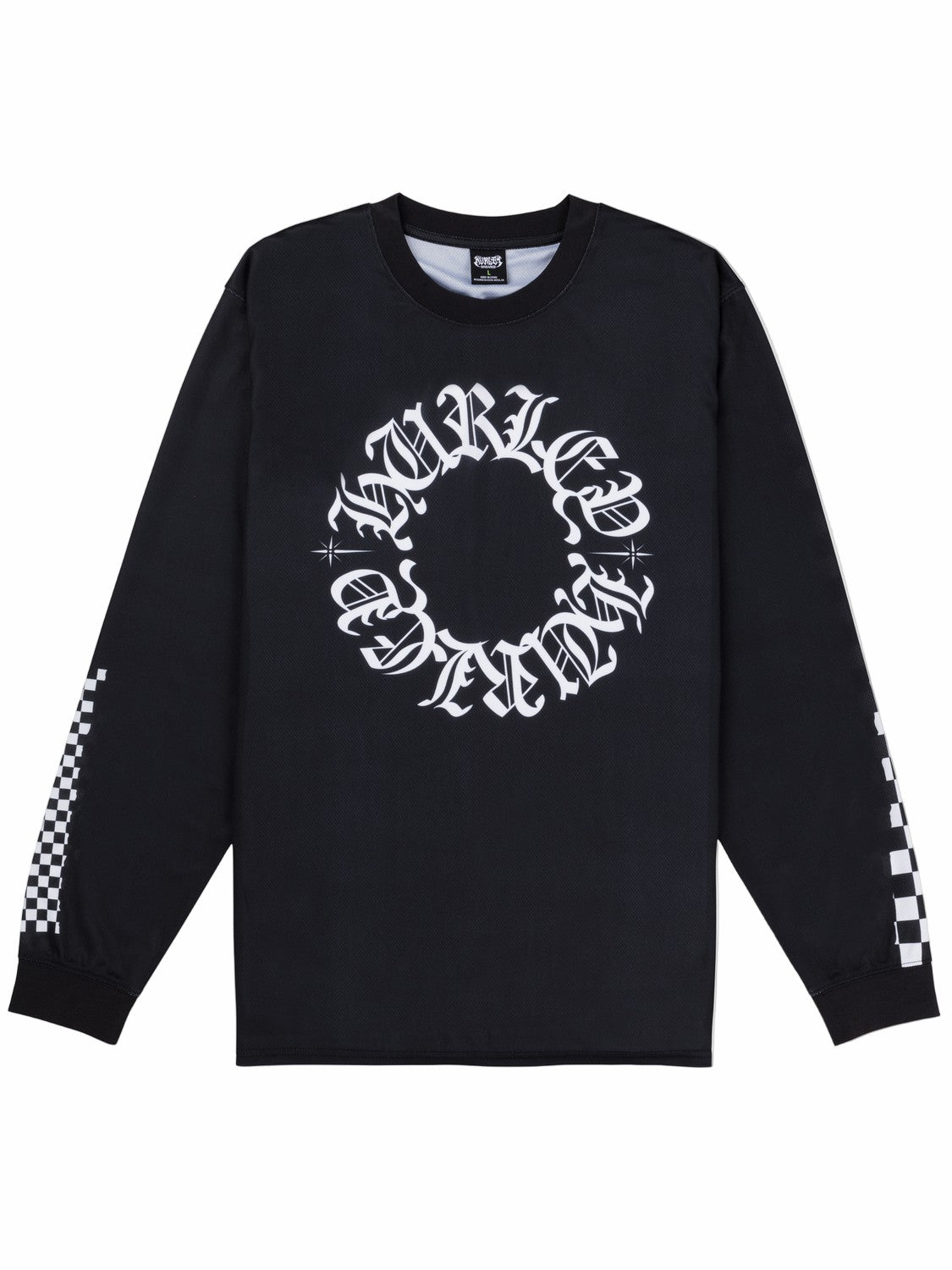 Hurley Mens Hurley x Travis Barker Check Out Long Sleeve Jersey