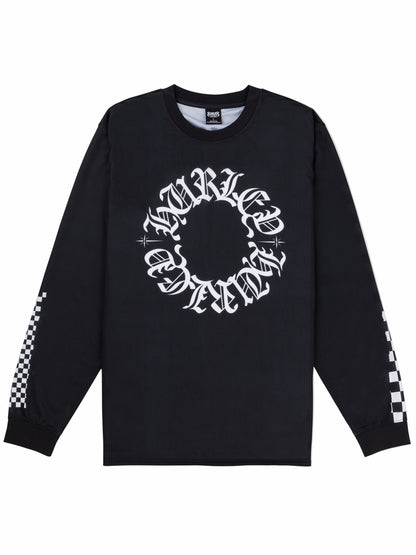 Hurley Mens Hurley x Travis Barker Check Out Long Sleeve Jersey
