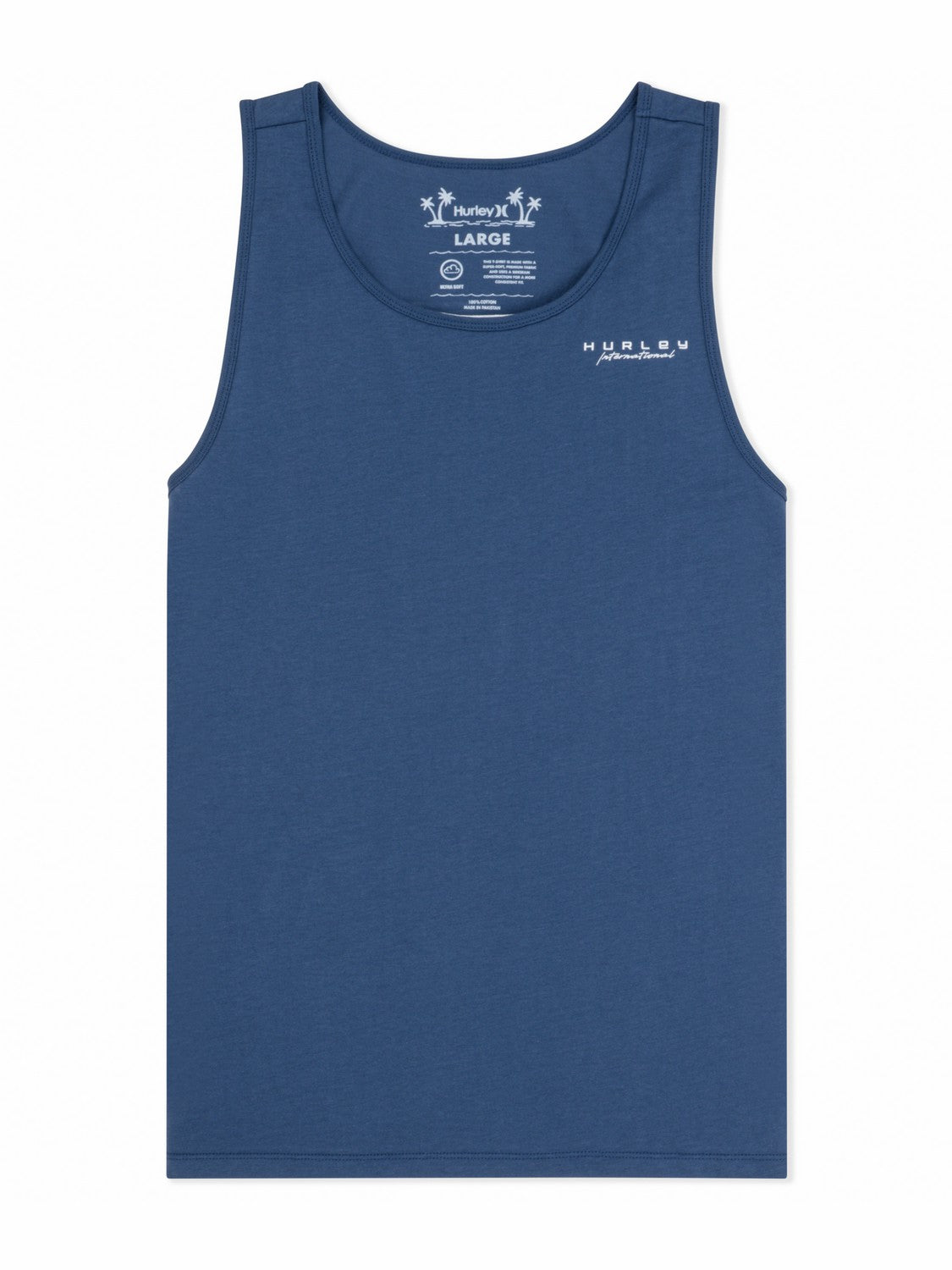 Hurley Mens Midnight Palm Tank