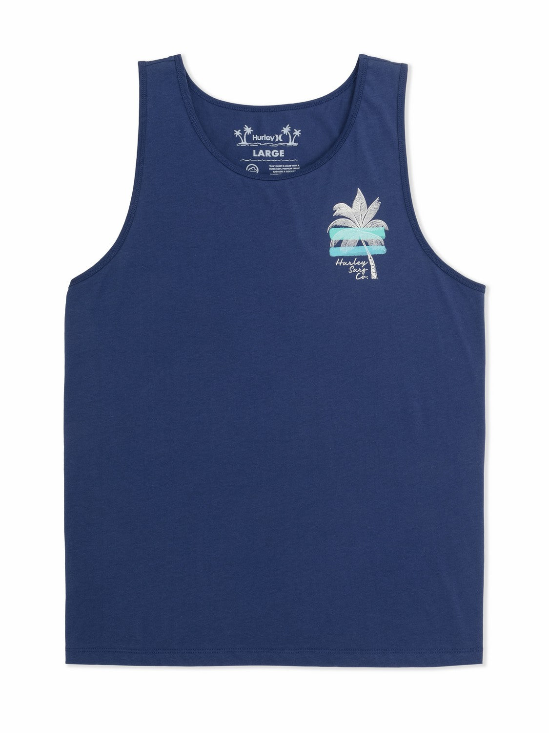 Hurley Mens Island Time Tank