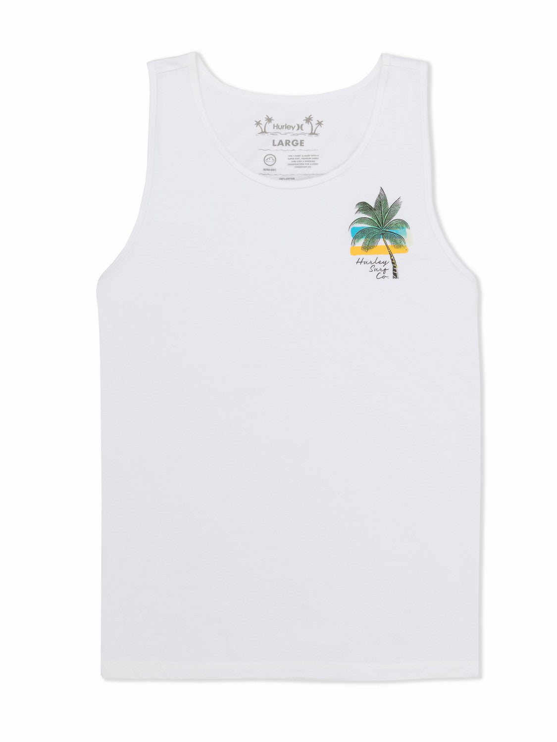 Hurley Mens Island Time Tank